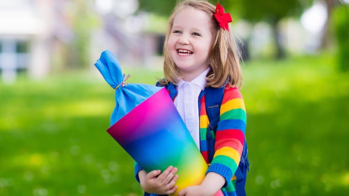 make a first day of school shultüte school cone
