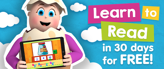 Learn to Read in 30 Days for FREE! Free 30-day trial.